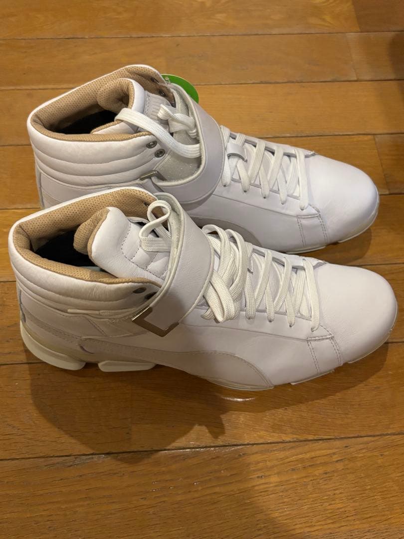 PUMA プーマ　タイタンツアーイグナイトハイトップゴルフシューズ　ホワイト
