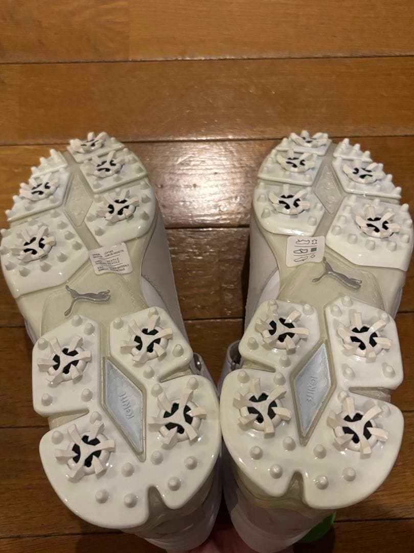 PUMA プーマ　タイタンツアーイグナイトハイトップゴルフシューズ　ホワイト