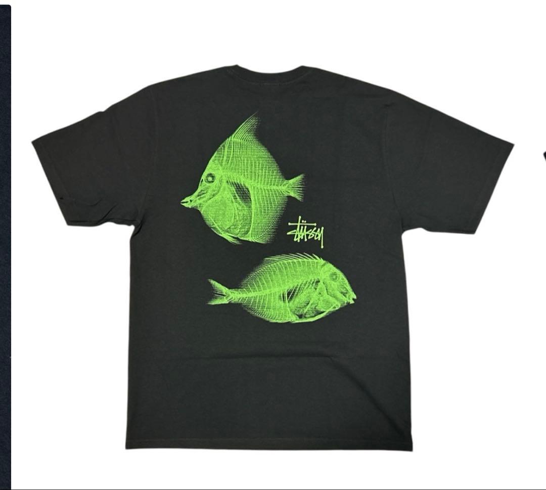 STUSSY 魚グラフィック Tシャツ