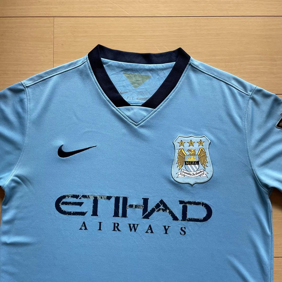 14/15 NIKE マンチェスターシティ ユニフォーム オーセンティック