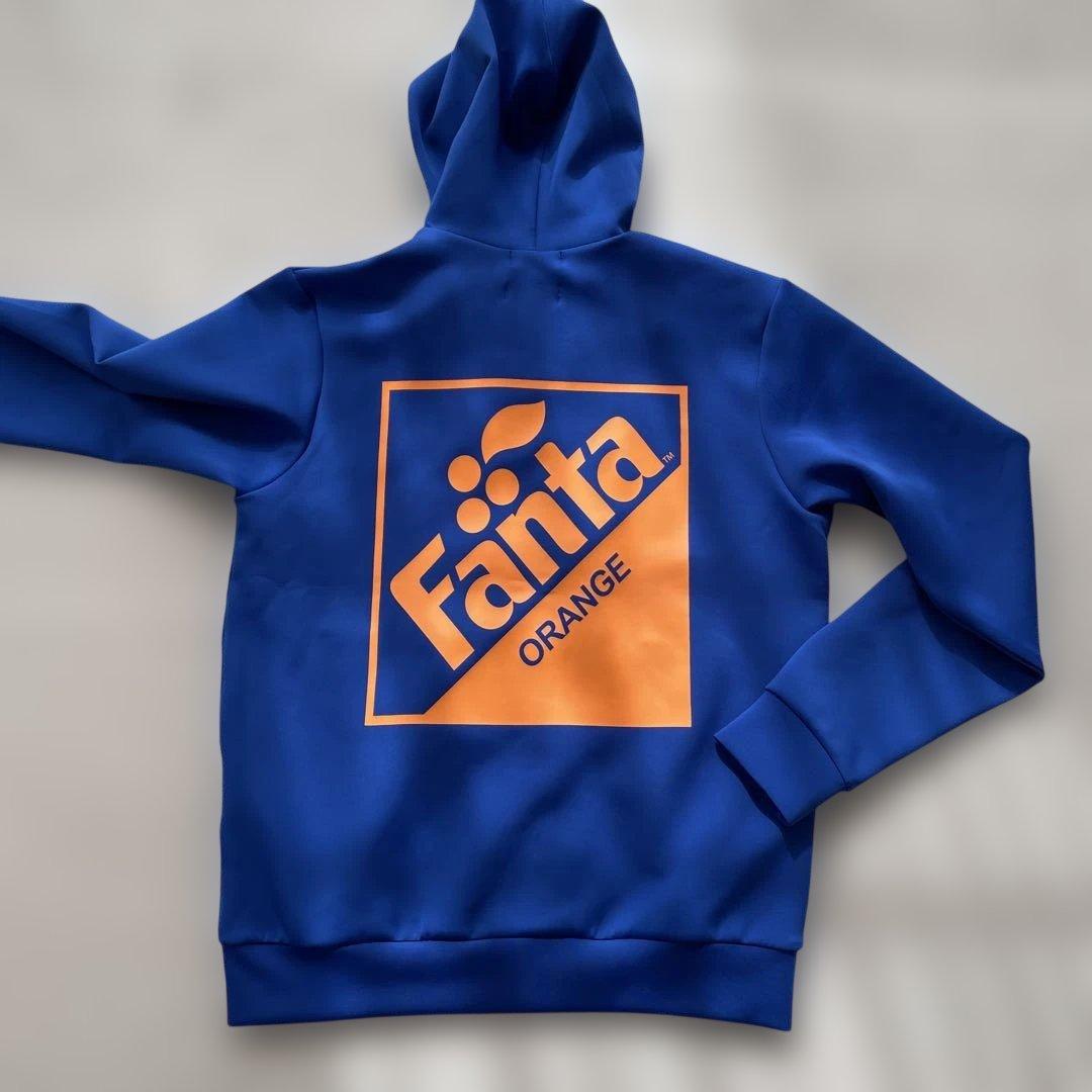 ARCHIVIO ジップアップパーカー 青