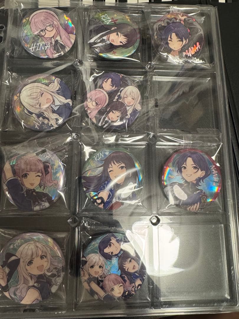 ガールズバンドクライ ダイアモンドダスト 缶バッジ10種 中国限定