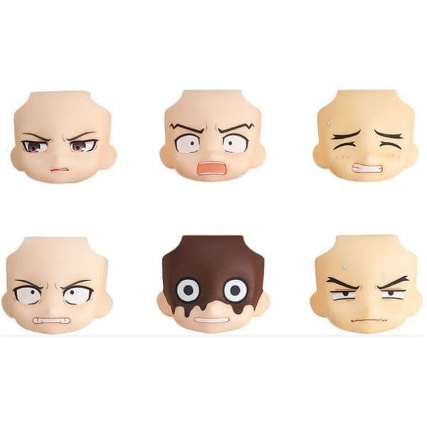 新品未使用品　逆転裁判　ねんどろいどもあ とりかえっこフェイス 全6種フィギュア