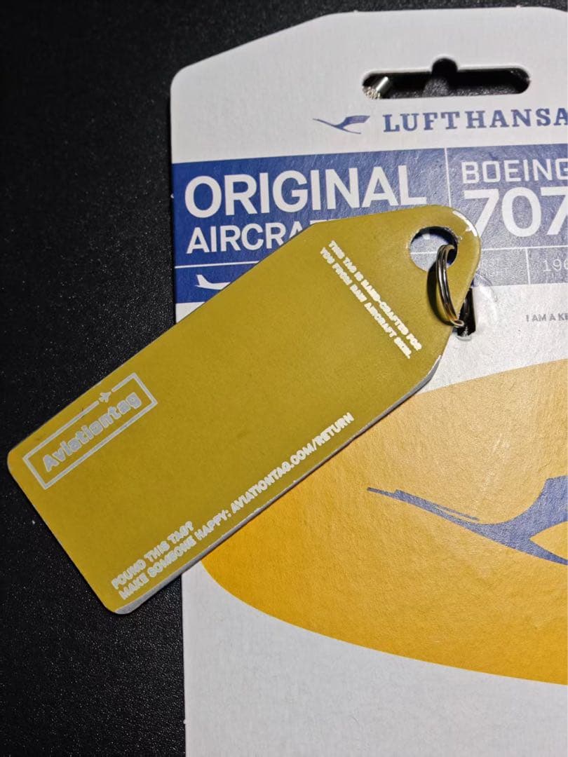 ルフトハンザ航空 B707-430 Aviationtag 特殊柄