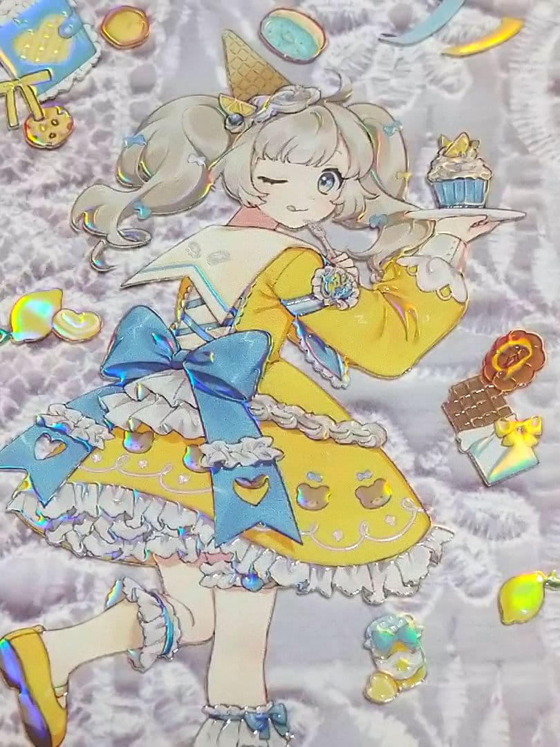 ✩のこり２✩J629＃熊古力(立体虹光)浮光文创切り売り海外人物マステ女の子