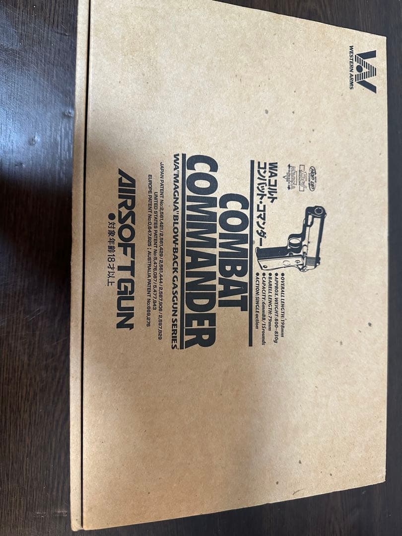 WA コンバットコマンダー ガスブローバック HW