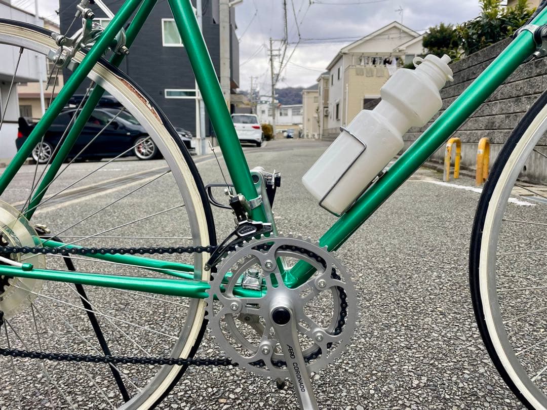 ほぼ未使用の80'S オーダー？クロモリスポルティーフ ランドナー 整備して納車