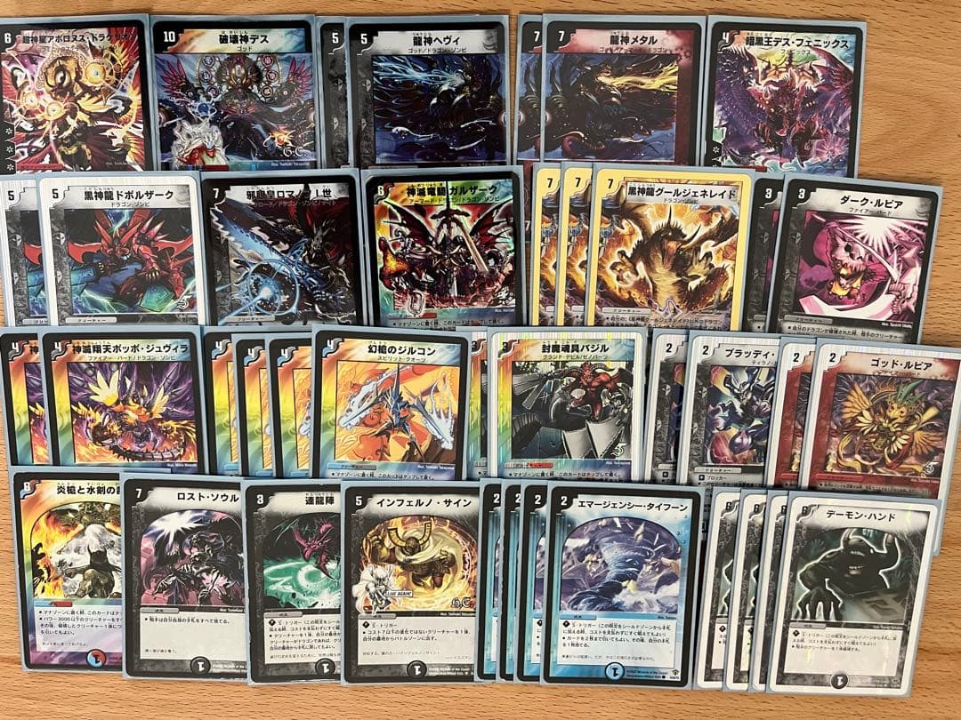 デュエマクラシック 旧枠デュエマ デッキ14セット+デッキパーツまとめ売り