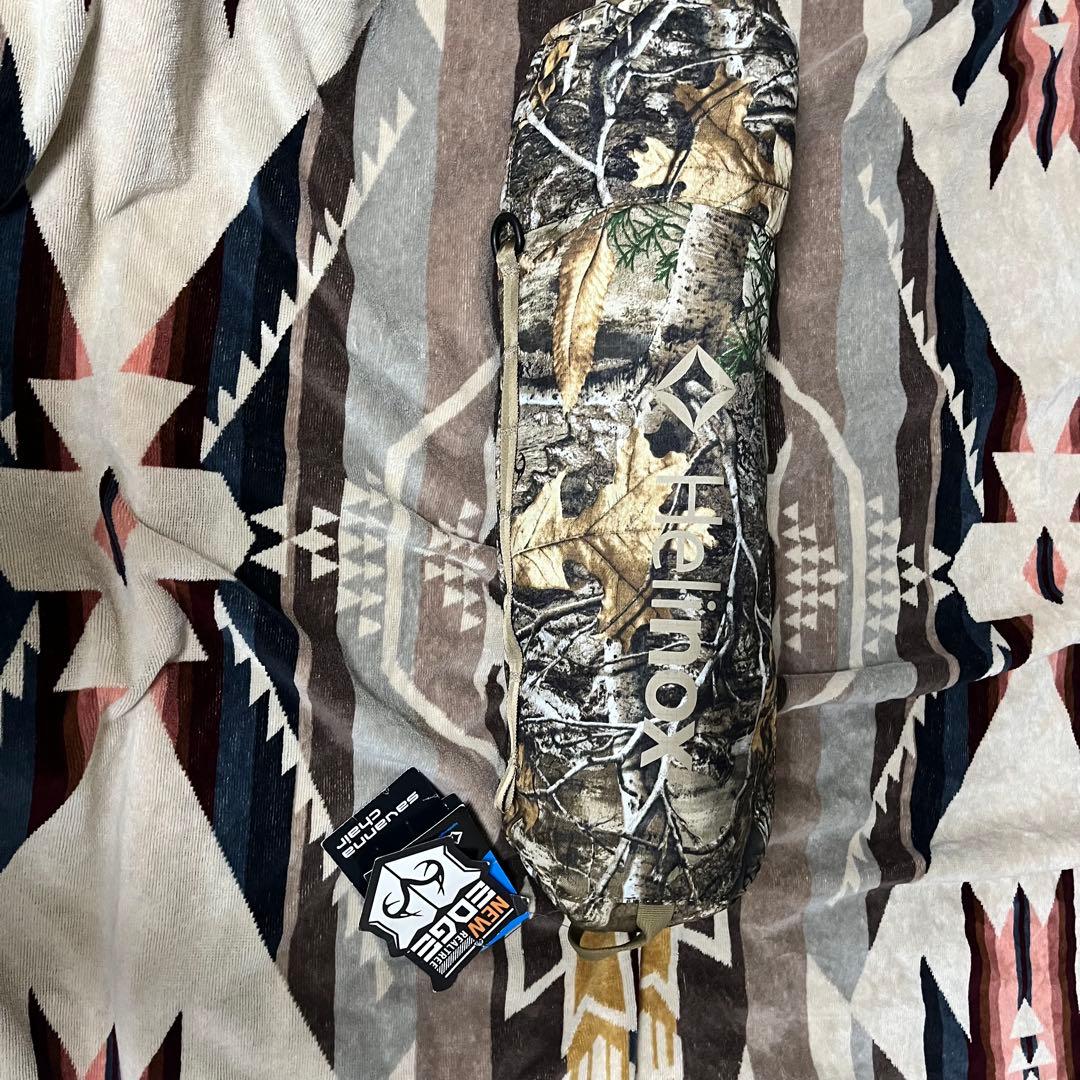 【廃盤タグ付美品】ヘリノックス　サバンナチェア　リアルツリー　Helinox