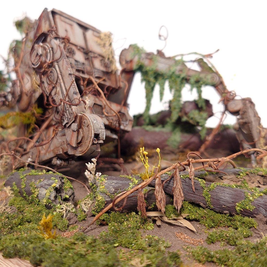 スター・ウォーズ AT-ST ジオラマ