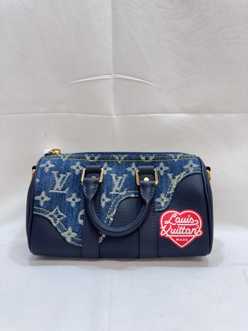 极美品！！Louis Vuitton デニムボウリングバッグ