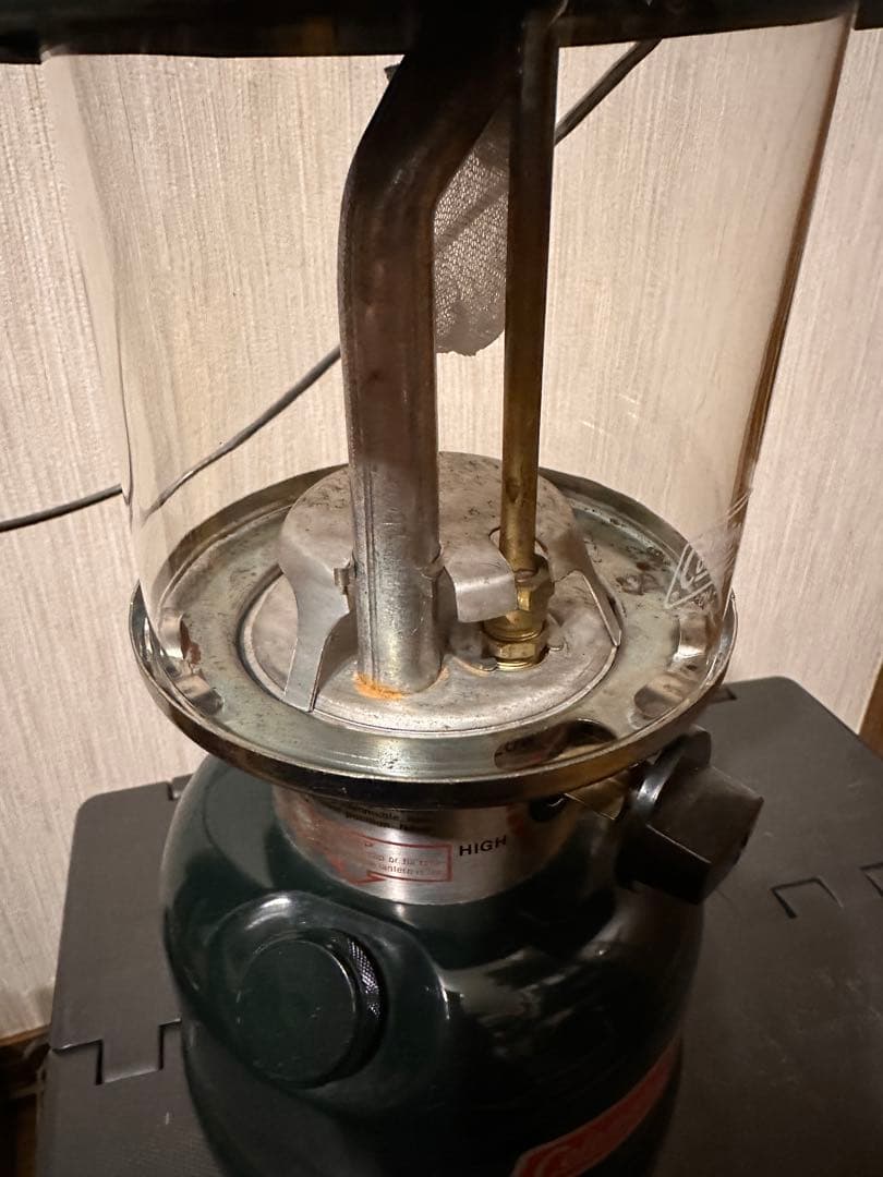 Coleman ADJUSTABLE ガソリンランタン 1987年12月製造