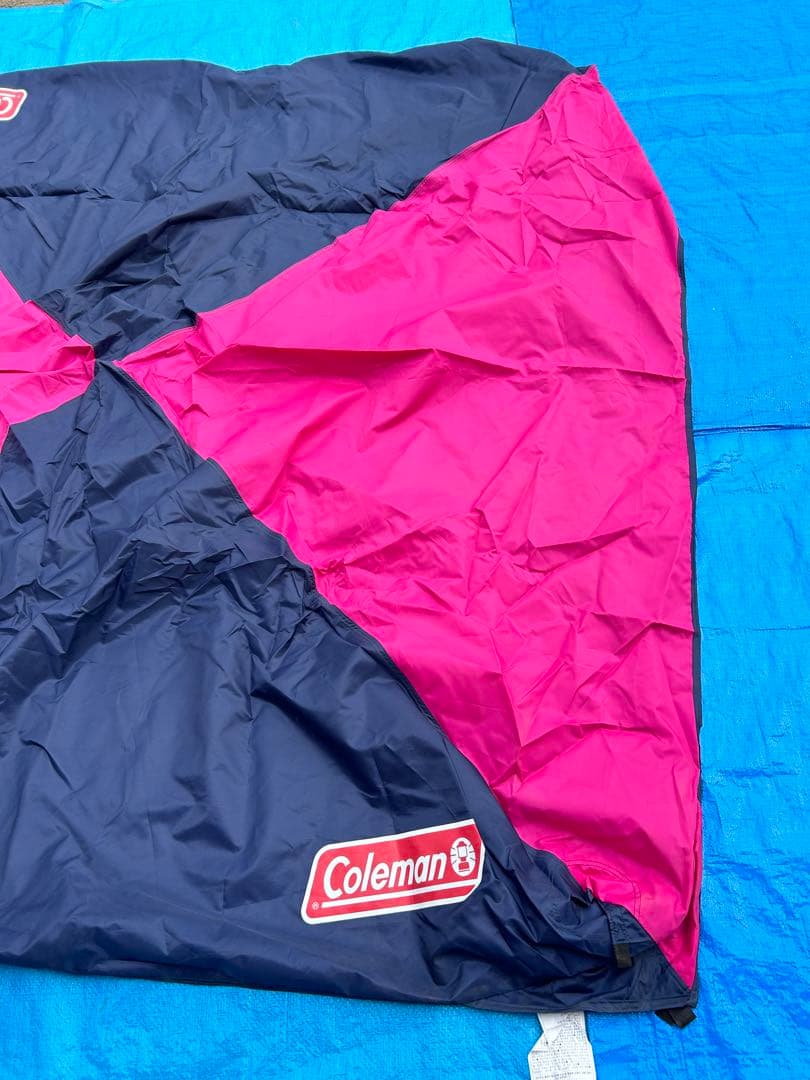 【美品】コールマン イージーキャノピーST II/220（ピンク）