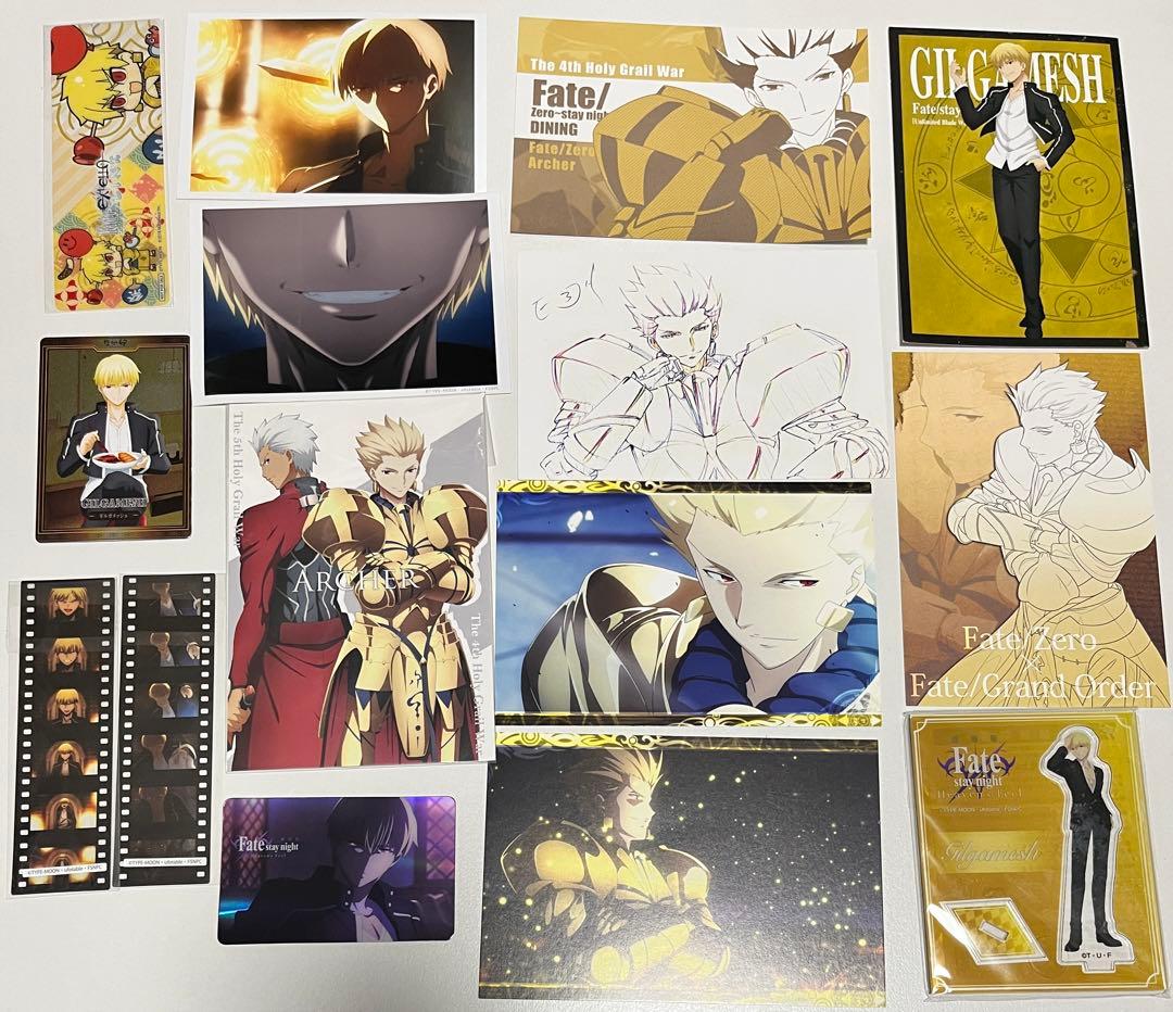 Fate fgo ギルガメッシュ　フィルム風ブックマーカー　DINING AJ