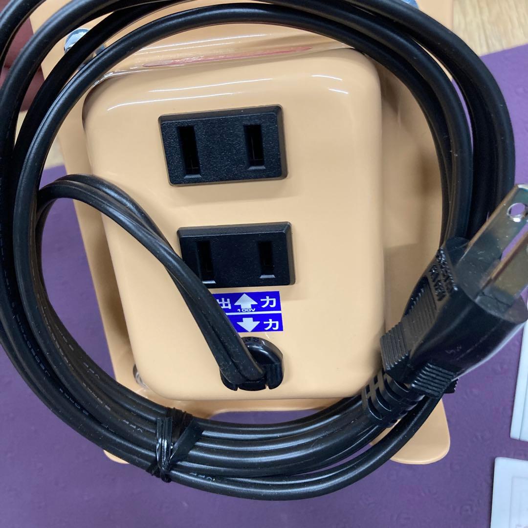 日章工業 変圧器 海外 普及型AC110V~AC127V→AC100V 1500