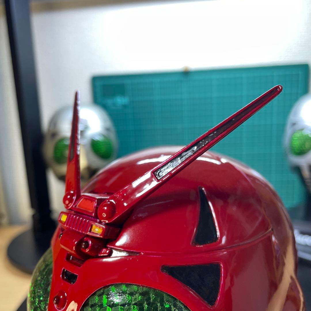 仮面ライダーシャドームーン SHADOW MOON レッド ヘルメット