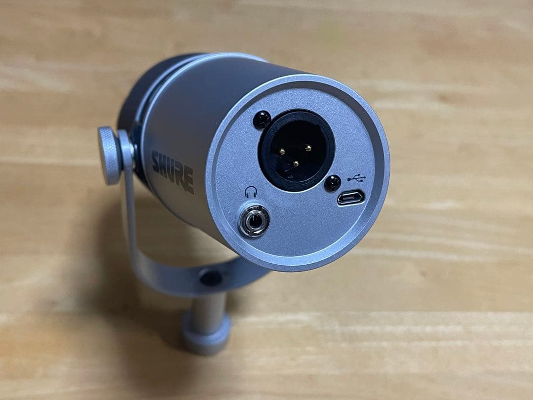 SHURE MV7 ブラック / 実況・配信・テレワーク / USBマイク