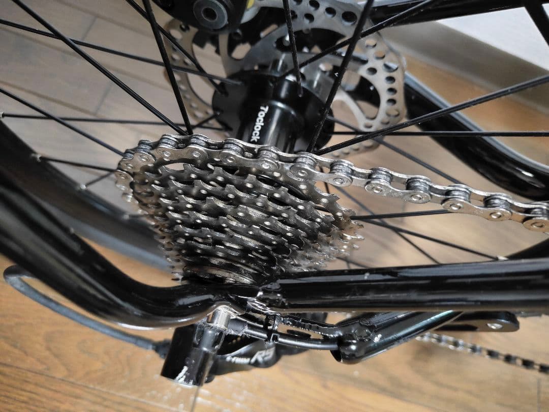 【しんさん様】mint bike mint t9b 9速 折りたたみ自転車