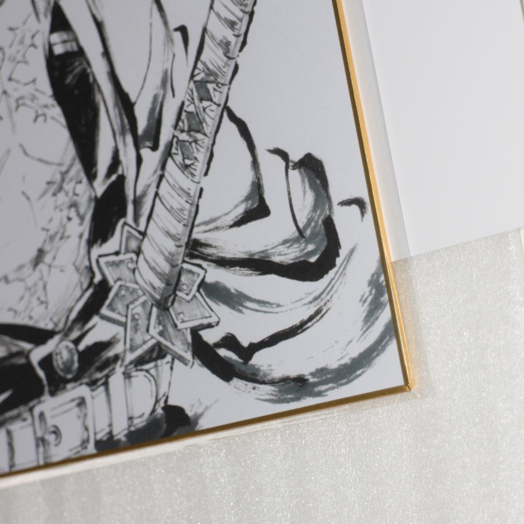 不死川実弥 色紙 鬼滅の刃 柱稽古編 Blu-ray/DVD 特典 ⑧