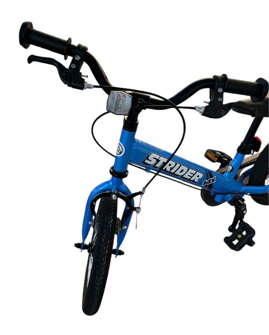 美品　STRIDER 14x キッズバイク 青 14インチ