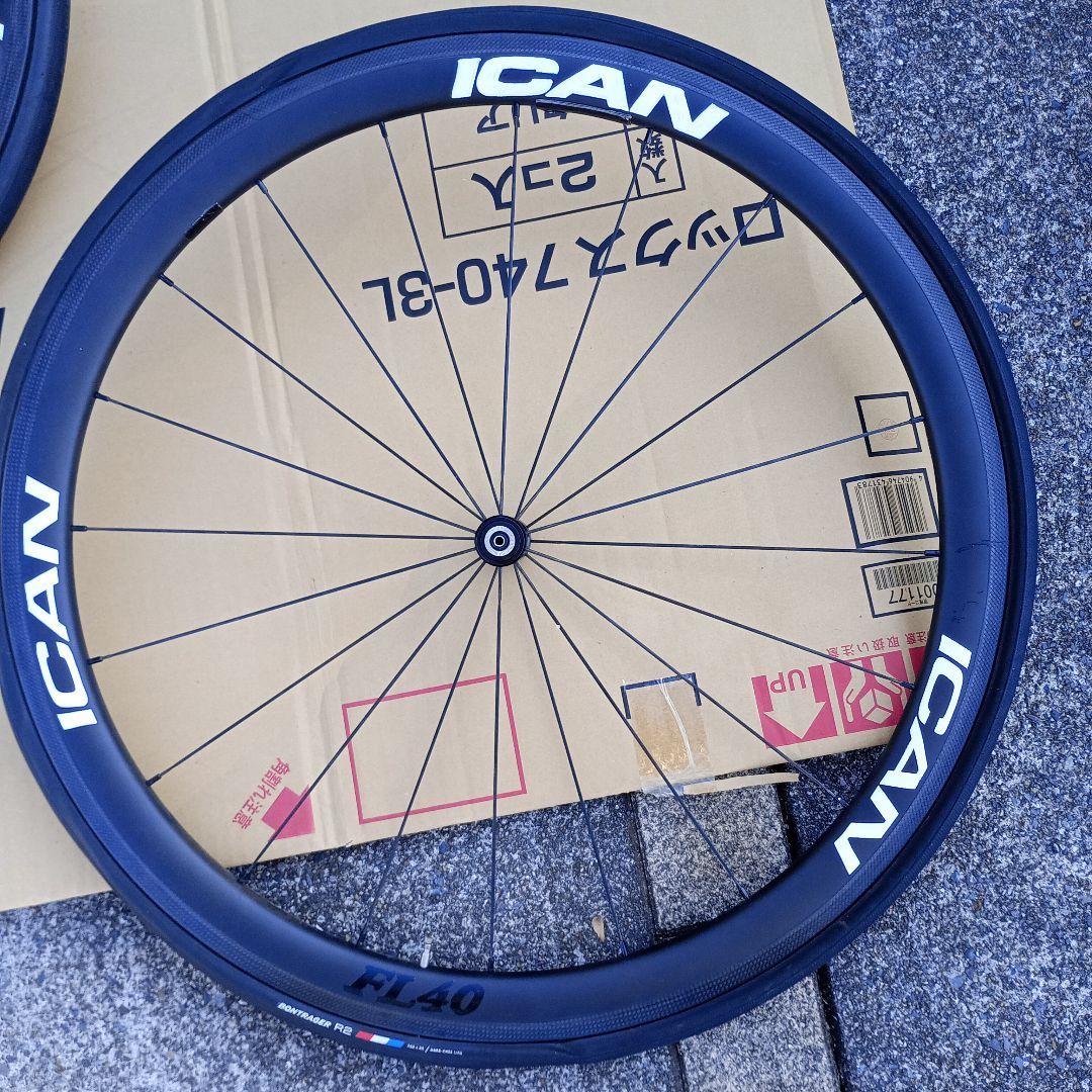 ICAN FL40 カーボンホイール　シマノ11速