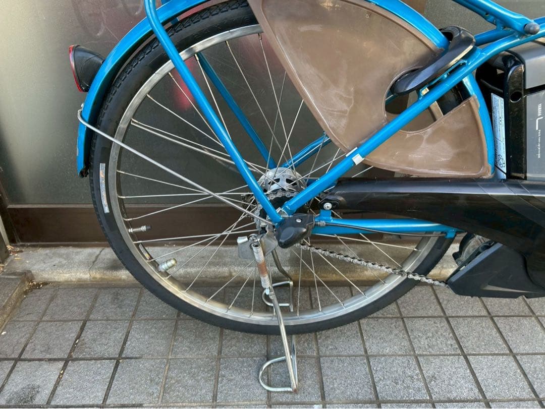 中古電動自転車 ブリヂストン アシスタ 24インチ ブルー 横浜 №3261