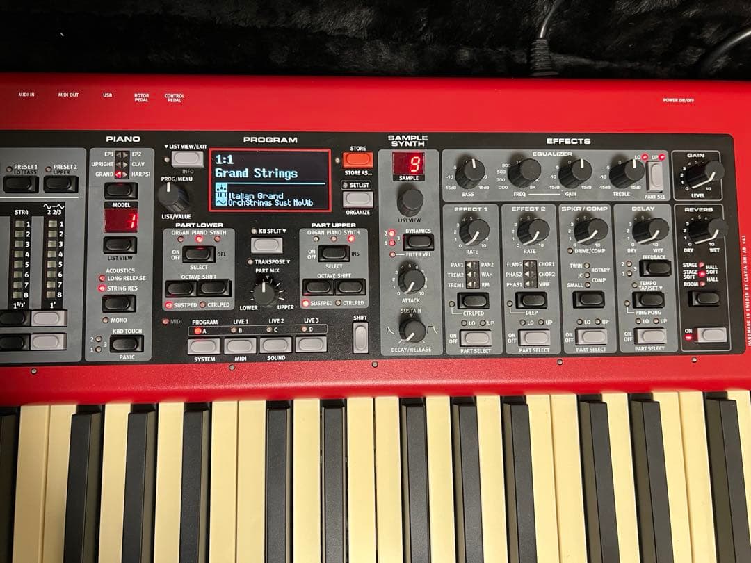 ニック　nord electro 5HP フットペダルセット