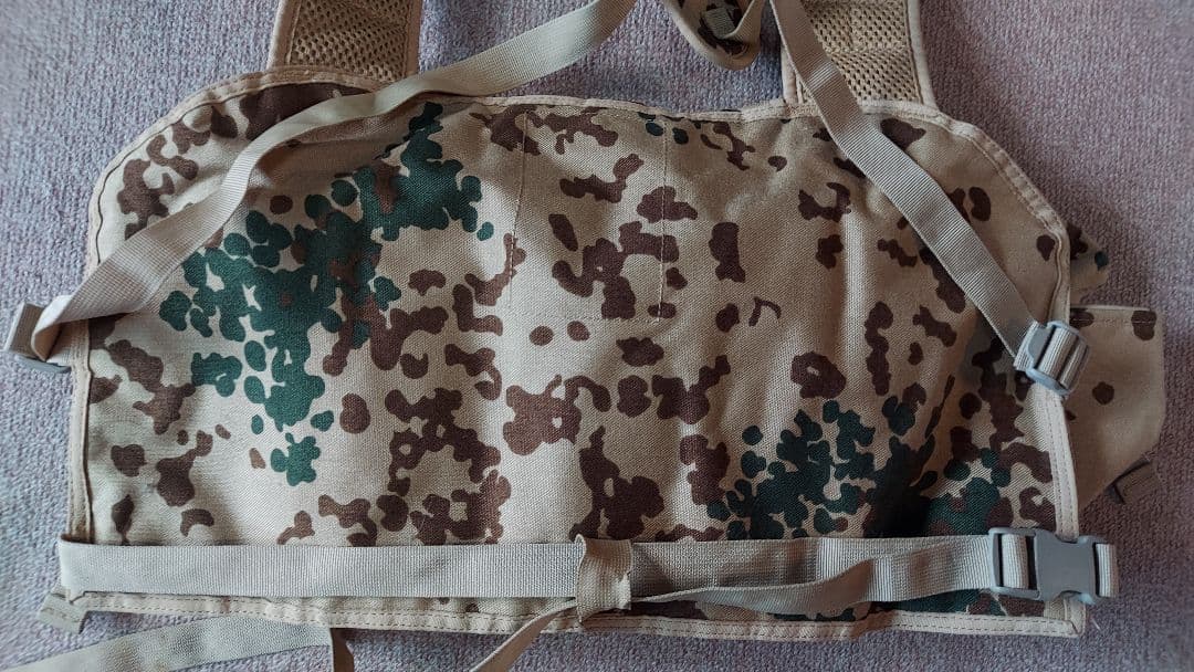 実物?　ドイツ連邦軍　フレックタン　チェストリグ