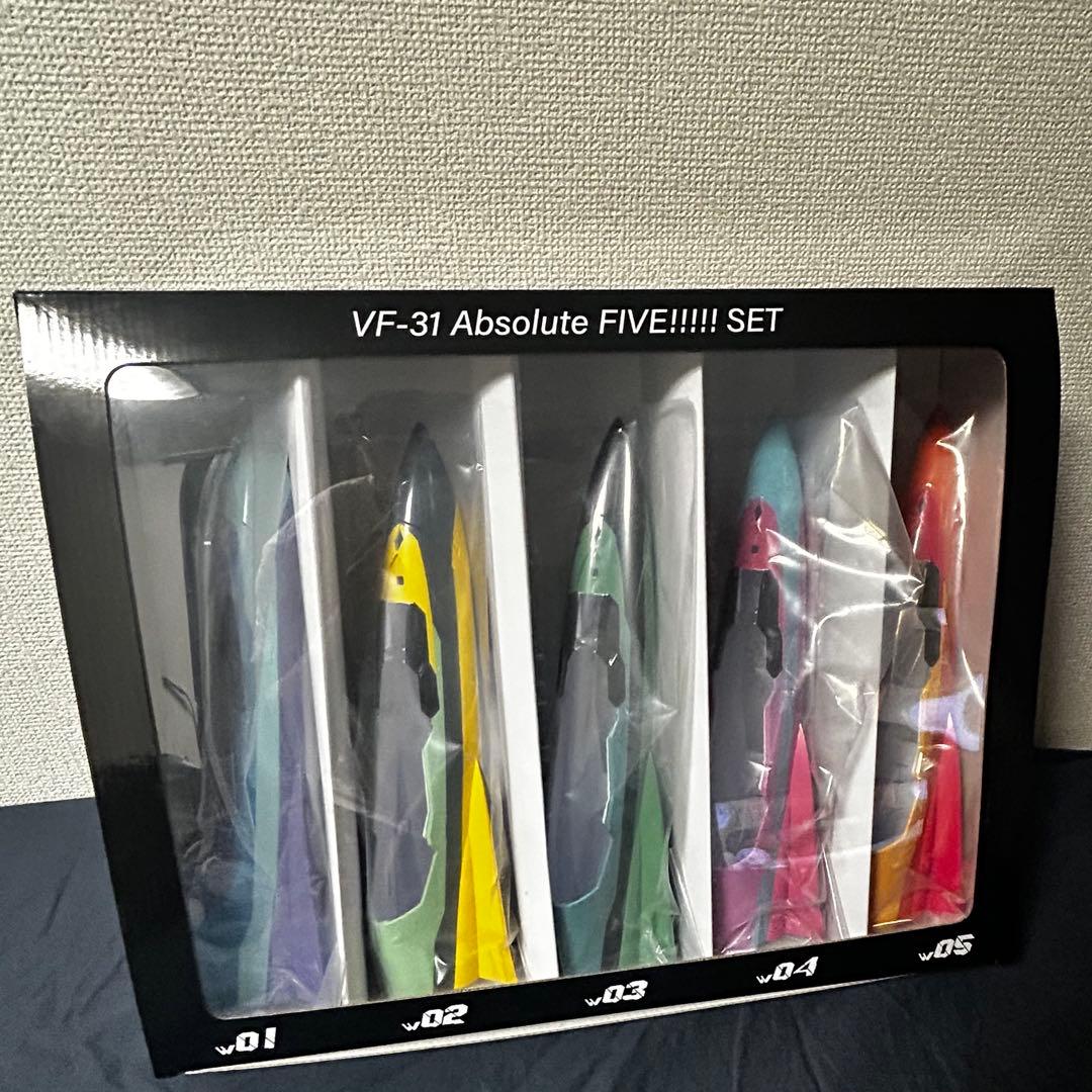 マクロスΔ VF-31 Absolute FIVE!!!!! SET プラモデル