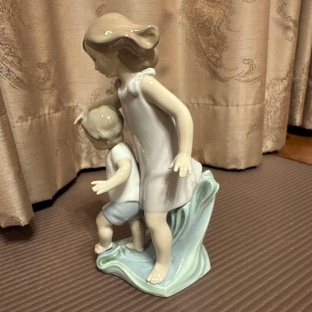 【リヤドロ】【お値段交渉可】一緒にいてあげるね　8214