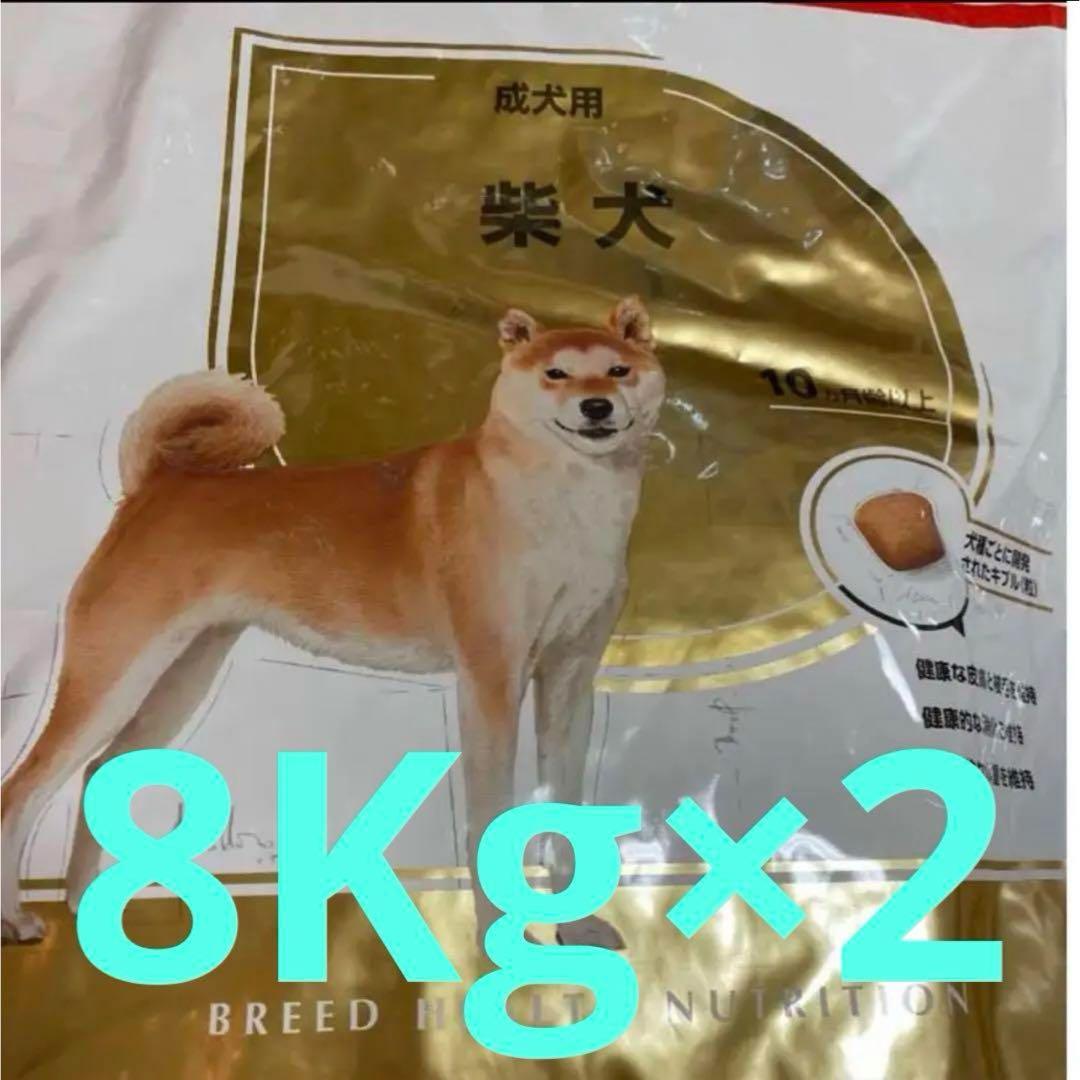 ロイヤルカナン 柴犬 成犬用 ８kg✖️2