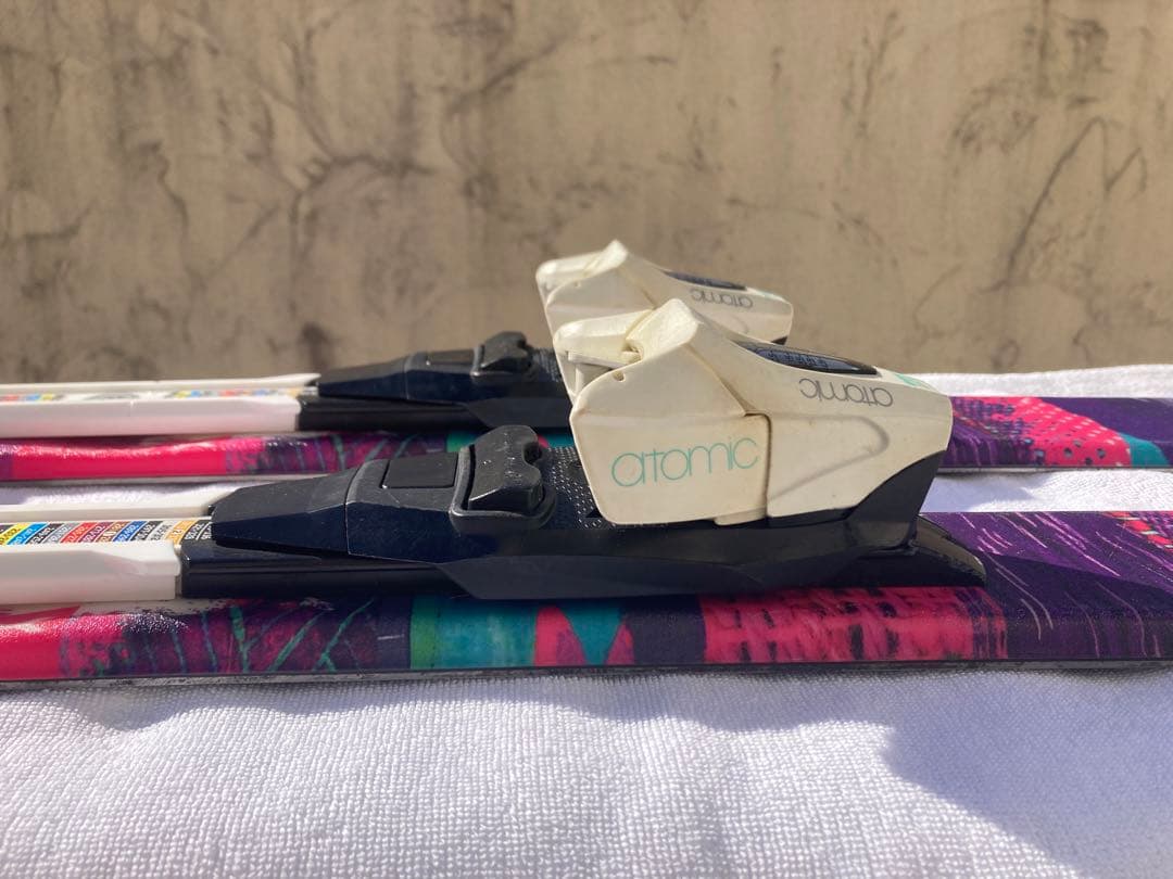 ショートスキー(ファン ミドル ミッド) 解放ビィンディングATOMIC 130