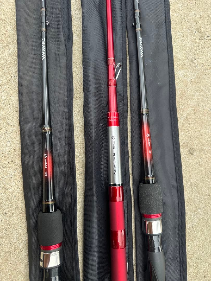 ⭐️めぐ⭐️専用ダイワ チヌ竿 3本セット ロッドケース付き ジャンク