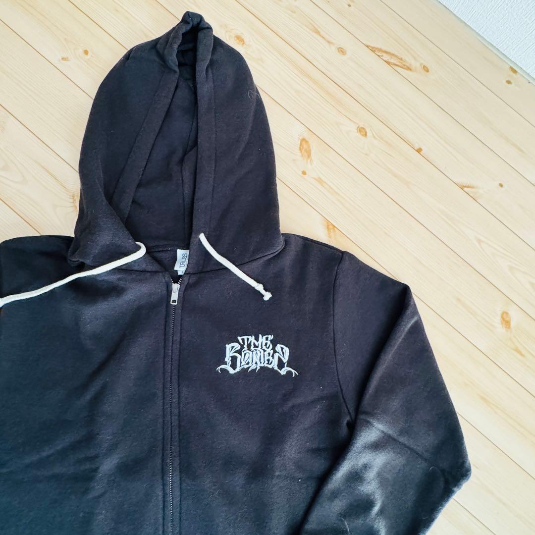 レア‼️The BONEZのジップアップフーディ 墨黒 L