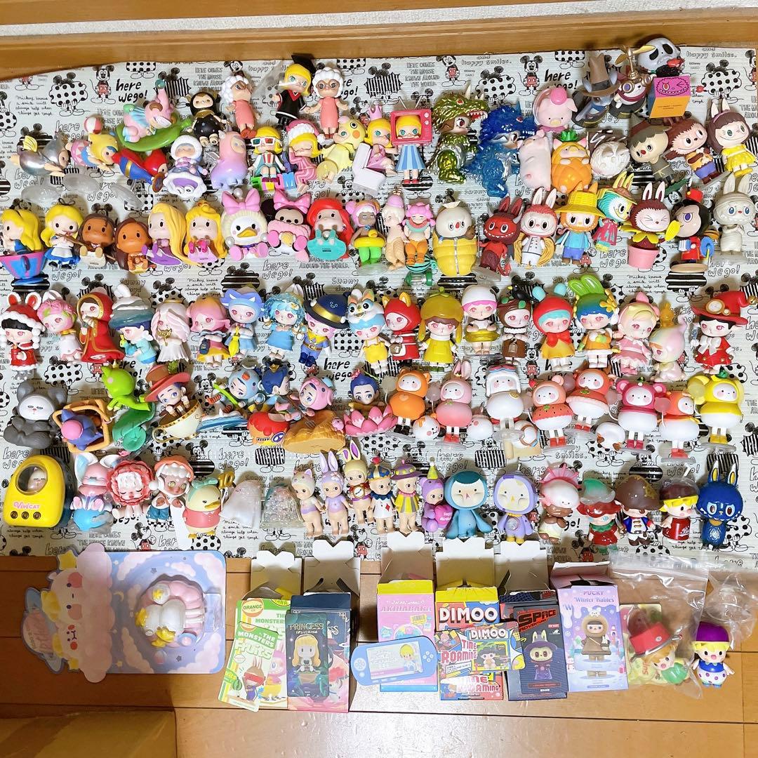 【まとめ売り】 pop mart pucky dimoo 約100点