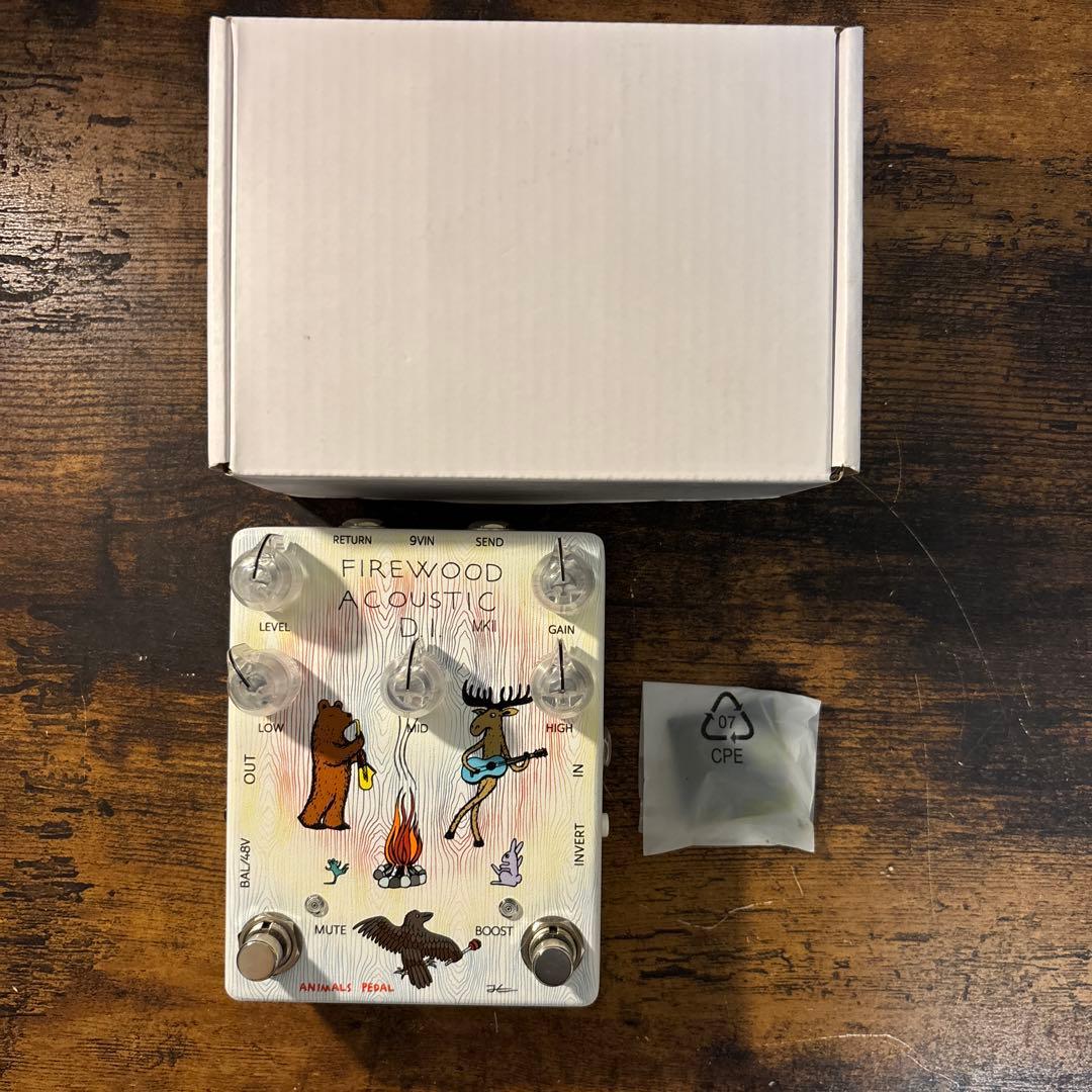 ギター Animals Pedal Firewood Acoustic D.I.