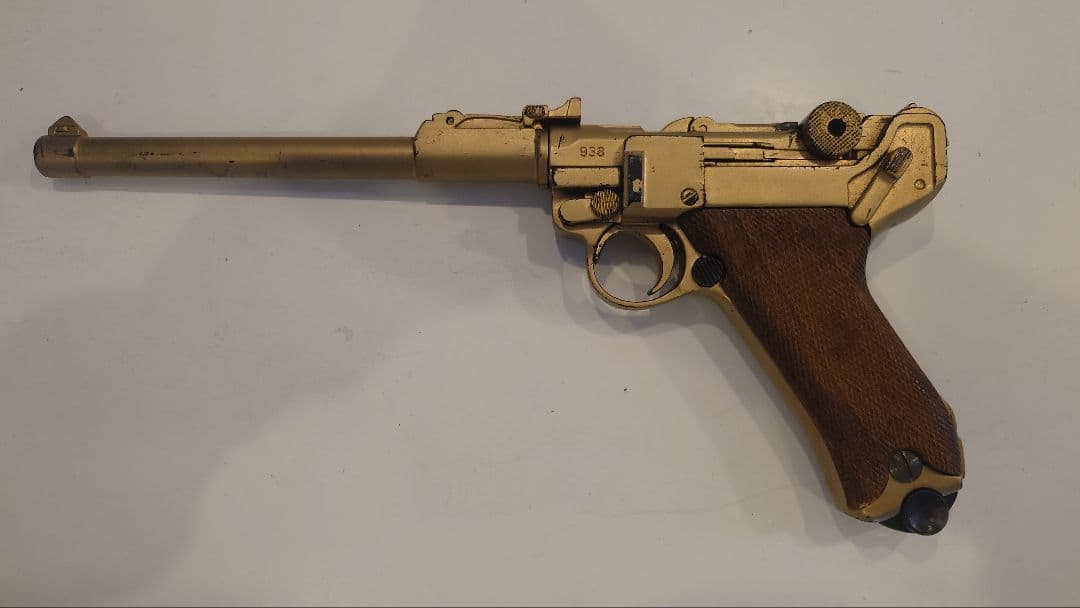 ルガー ゴールドモデルガン スペインデニックス製