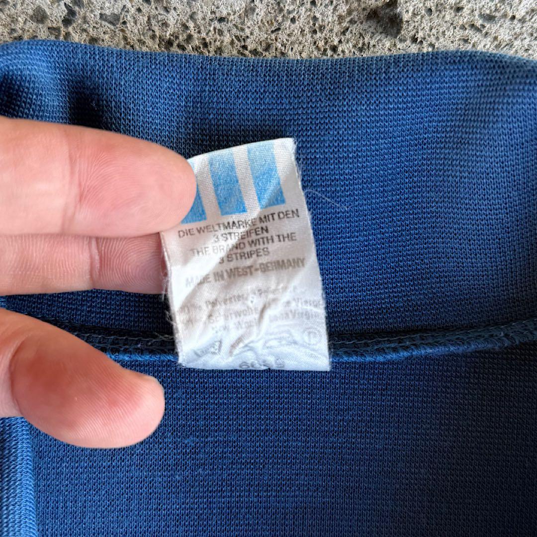 adidas アディダス ガイコツジャージ 西ドイツ製