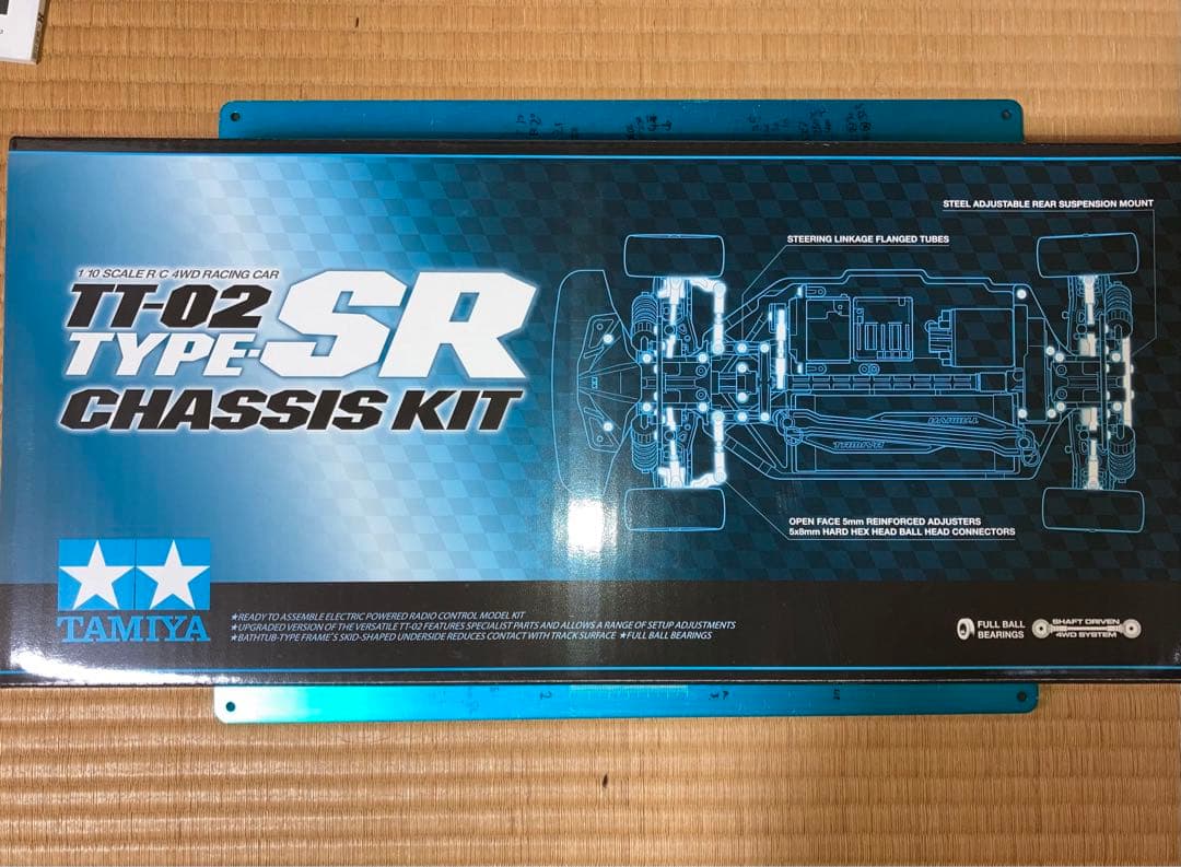 タミヤTT-02 TYPE-SR & スクエアビスセット
