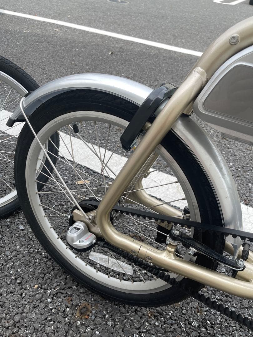 【やまやま】　wimo coozy シャンパンゴールド　電動アシスト自転車