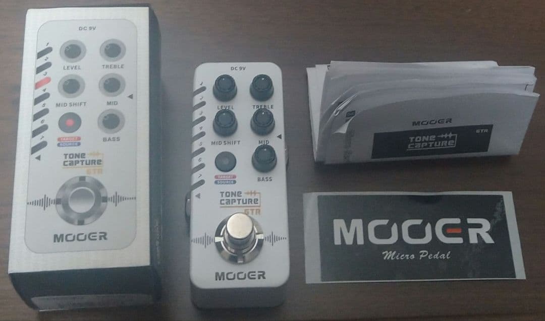 MOOER 「Tone Capture GTR」　トーンキャプチャー ムーア