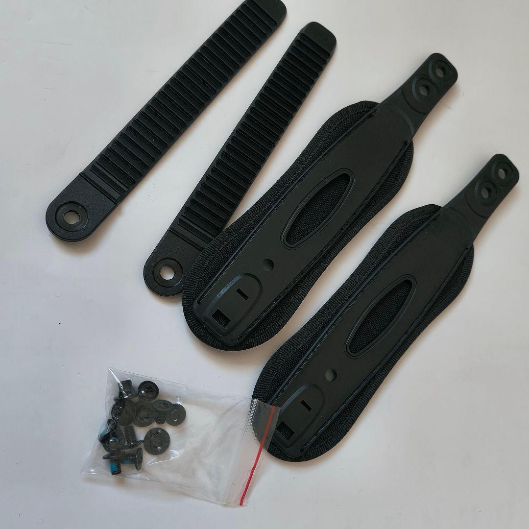 feet スノーシュー 黒 収納バッグ付き