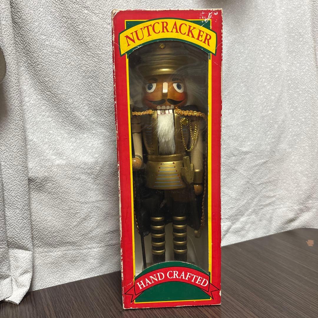 くるみ割り人形　NUTCRACKER　 HAND CRAFTED木製アンティーク