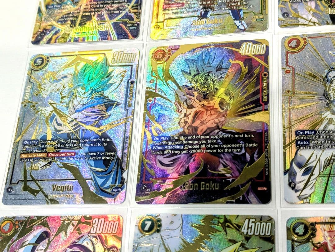 ドラゴンボール　フュージョンワールド　キラカード（海外版)　9枚セット