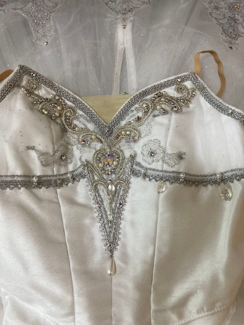 バレエ衣装　チュチュ　バヤデール　ビーズ刺繍　150〜155