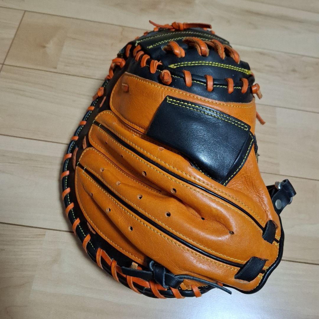 本日限定！売り切り！一般軟式キャッチャーミット　ハイゴールド　美品