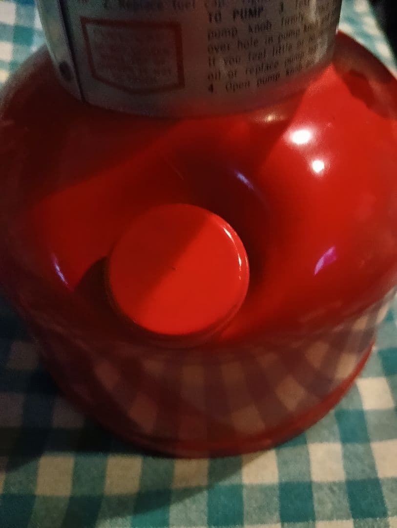 Coleman 赤 ランタン モデル200A　整備済ヴィンテージ