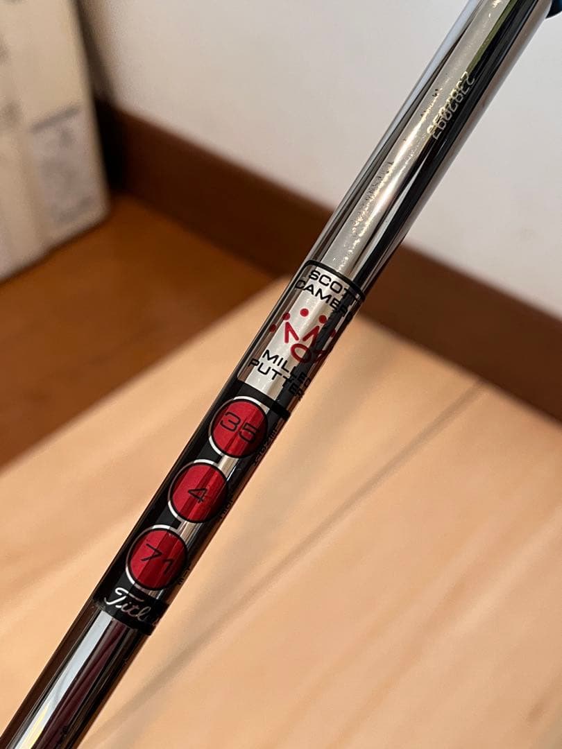 スコッティキャメロン　パター　タイガー刻印　カバー付き　美品