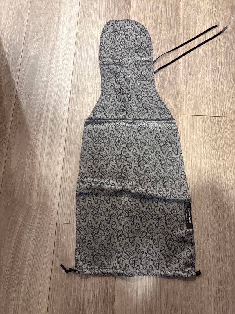 ヴァイオリン インナーバッグ（保護袋）／クラシックペイズリー・ブラックシルバー）