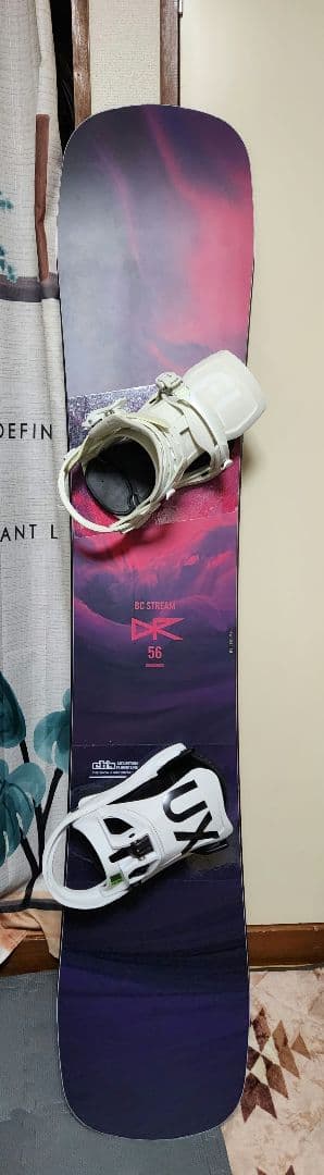 スノーボード bc stream dr 56